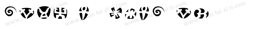 NEGATIV PRINTED字体转换
